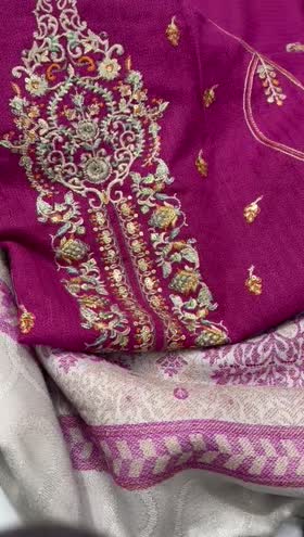 Rs 3750 Dhanak winter Emb 3pc Shawl Rs 3750 Dhanak winter Emb 3pc Shawl